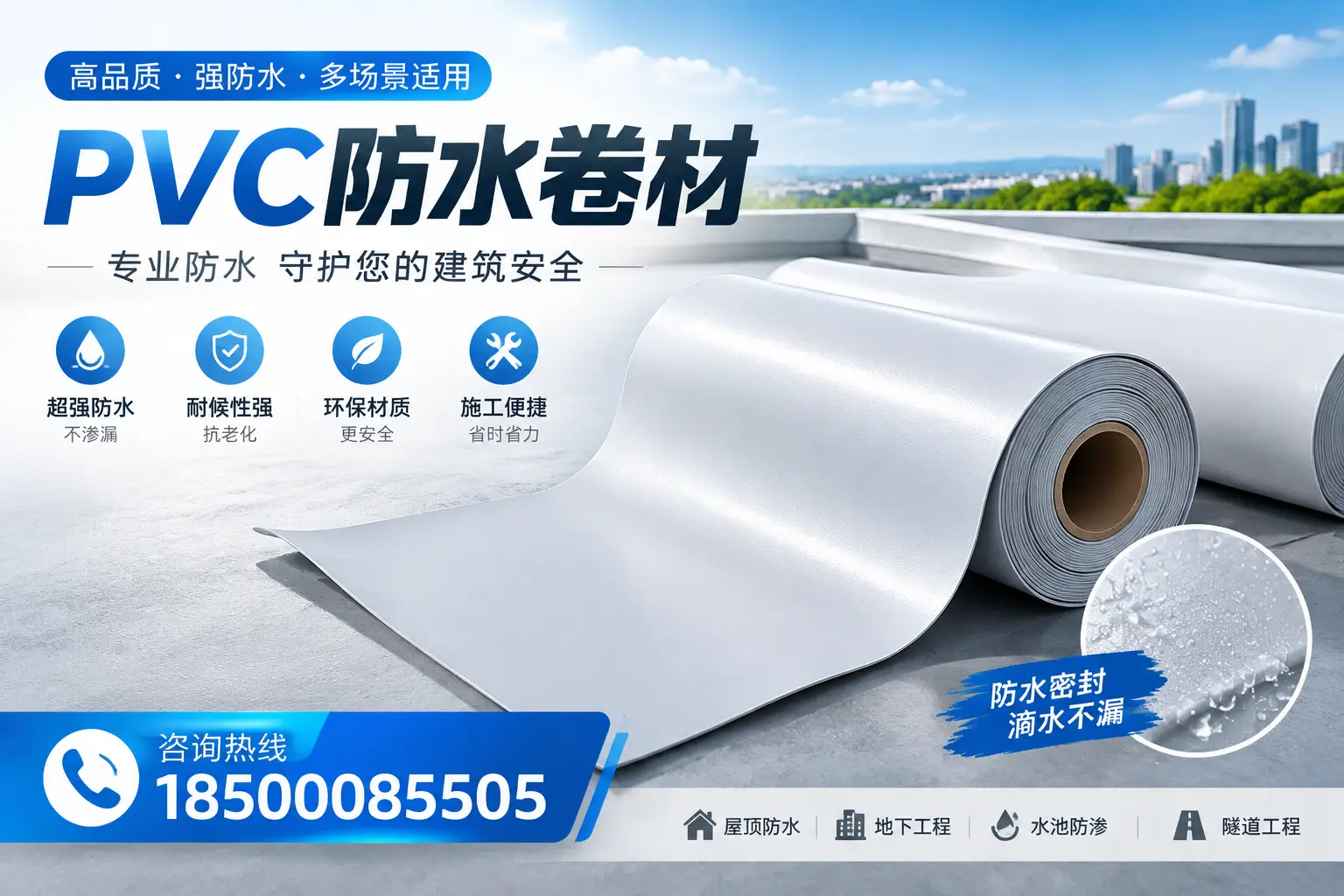 PVC防水卷材的市场竞争分析，绍兴品牌选择参考