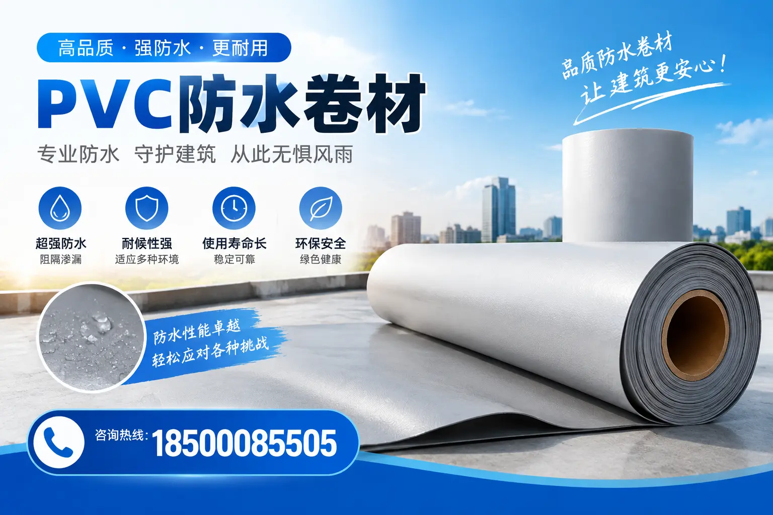 如何选择高质量的PVC防水卷材？绍兴消费者必看指南